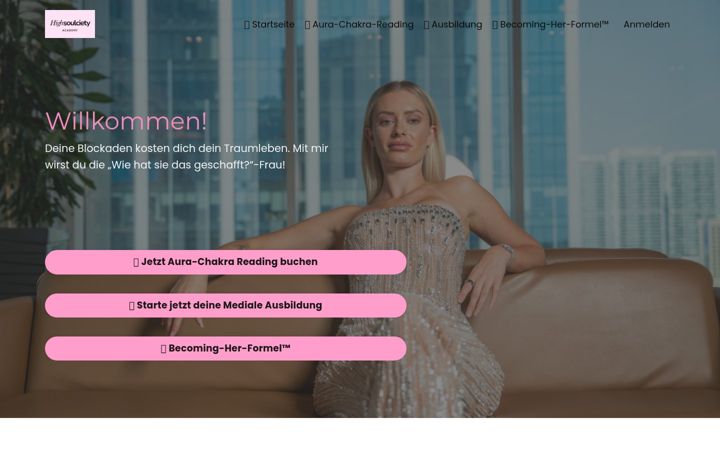 Screenshot of highsoulciety-academy.com