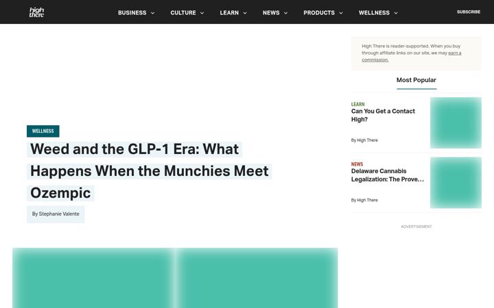Screenshot of highthere.com