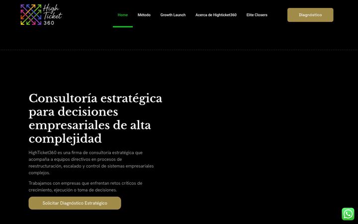 Screenshot of highticket360.com