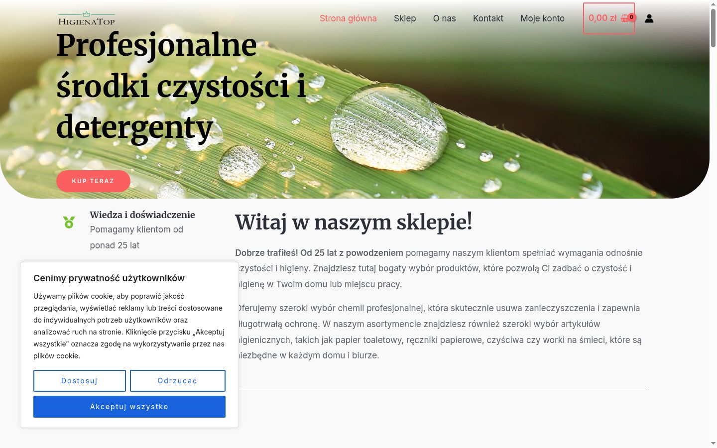 Screenshot tal-banner tal-kunsens muri qabel kwalunkwe interazzjoni