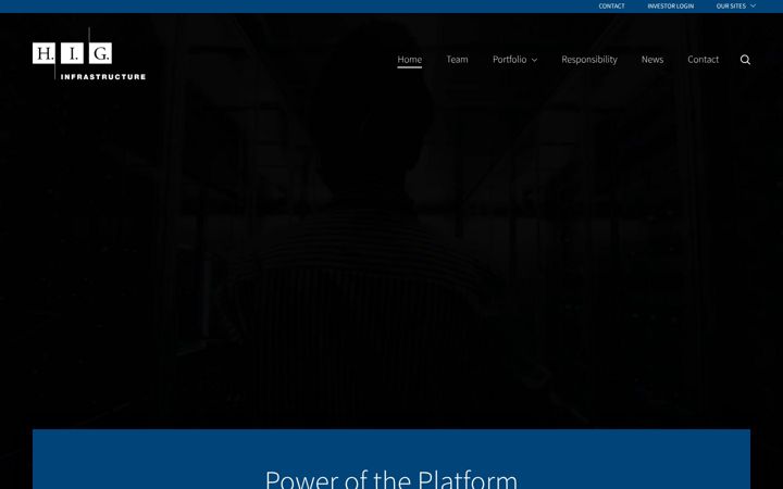 Screenshot of higinfrastructure.com