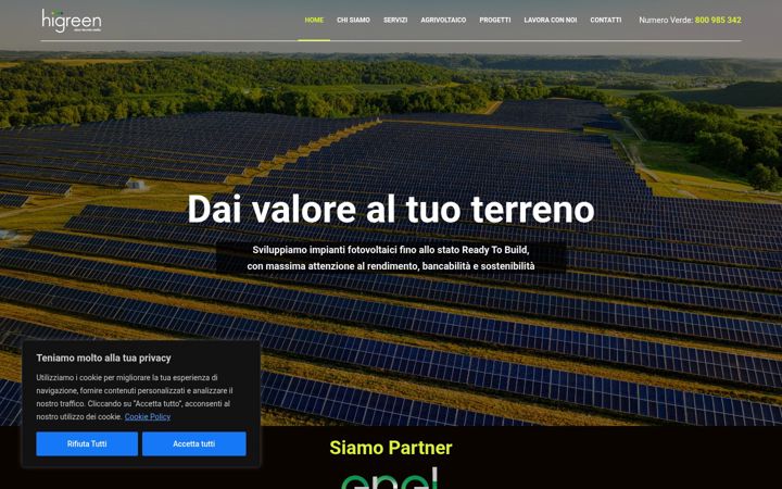 Screenshot of higreenpower.com