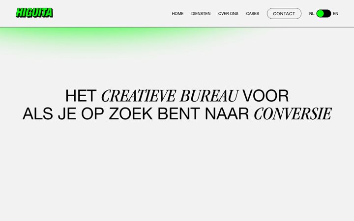 Screenshot of higuita.amsterdam