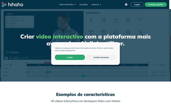 Screenshot of hihaho.pt