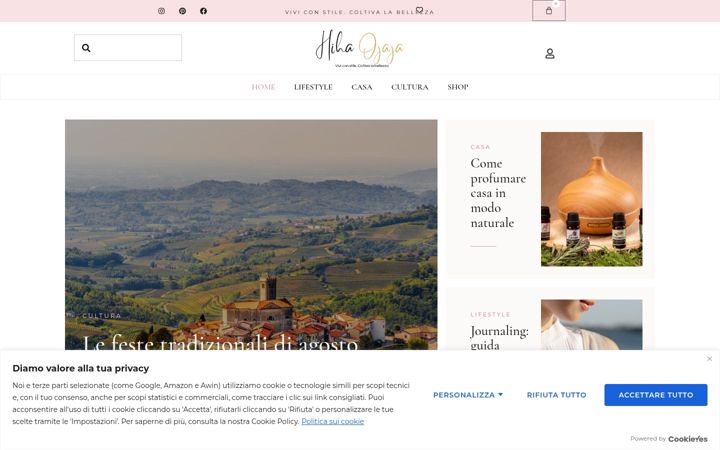 Screenshot of hihaojaja.com