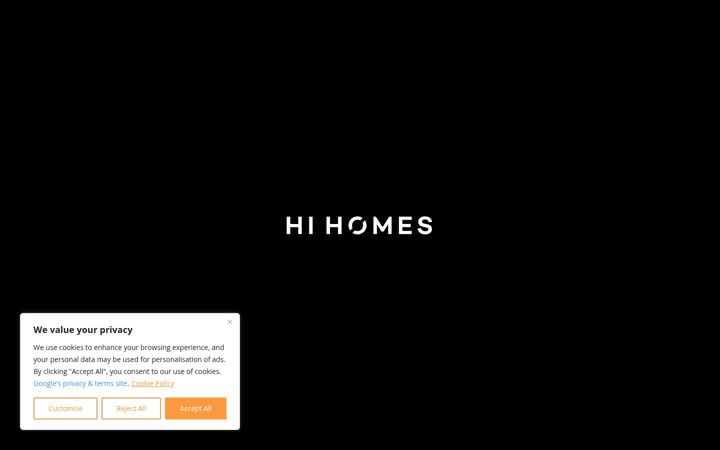Screenshot of hihomes.info