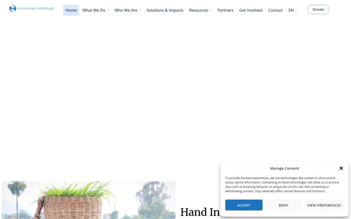 Screenshot of hihswiss.org