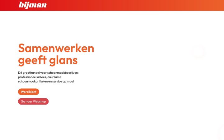Screenshot of hijman.nl