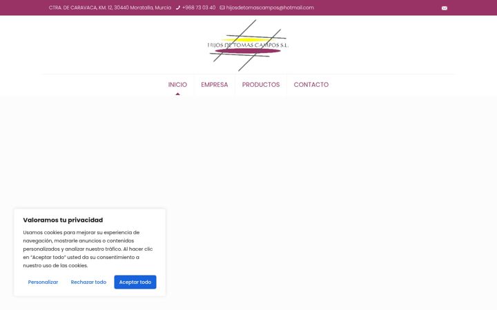 Screenshot of hijosdetomascampos.es