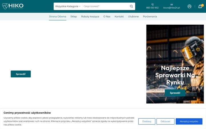 Screenshot of hiko24.pl