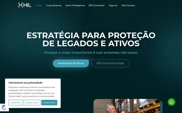 Screenshot of hil.net
