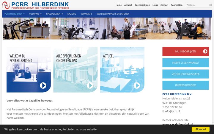 Screenshot of hilberdink.nl