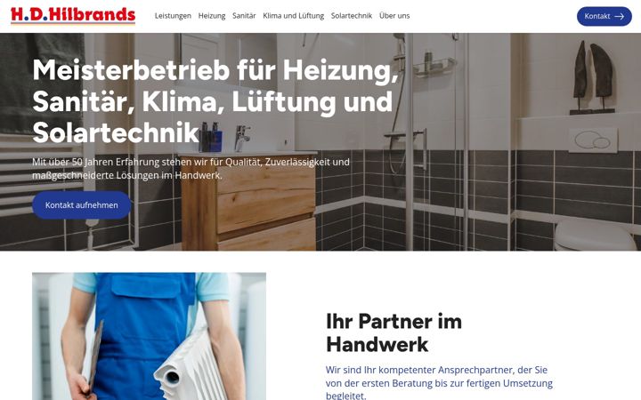 Screenshot of hilbrands-leer.de