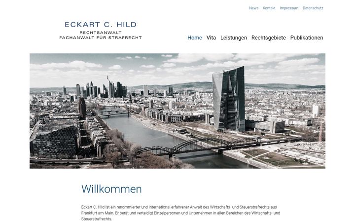 Screenshot of hild-strafrecht.de