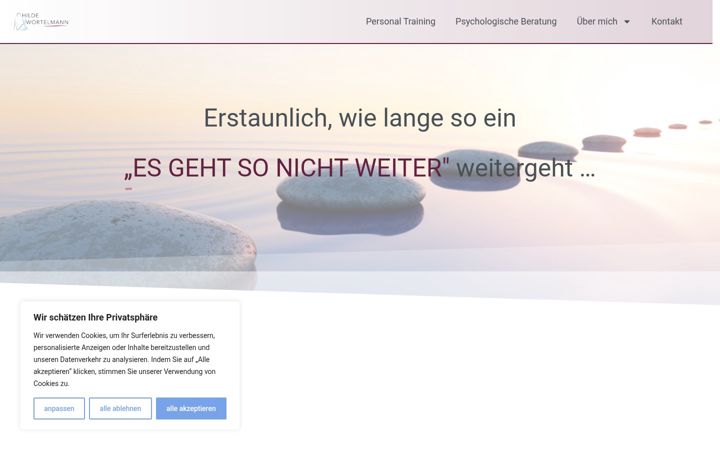 Screenshot of hilde-wortelmann.de