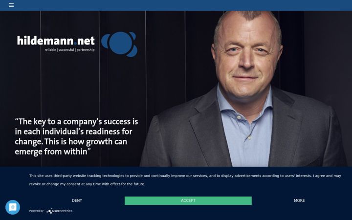 Screenshot of hildemann.net