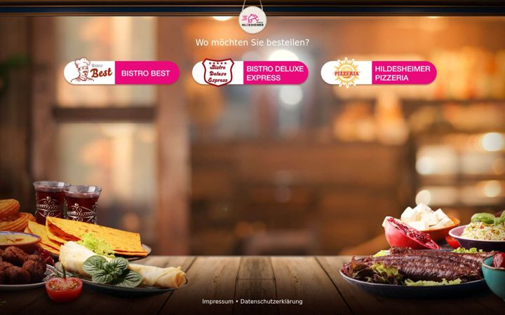 Screenshot of hildesheimer-delivery.de
