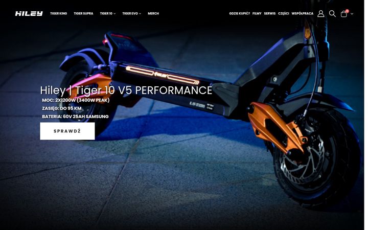 Screenshot of hiley.pl