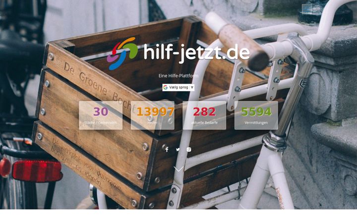 Screenshot of hilf-jetzt.de