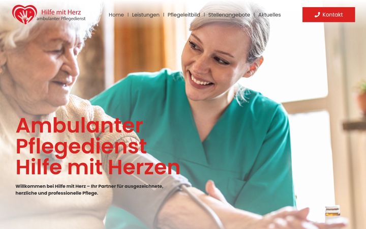 Screenshot of hilfe-mit-herz.com