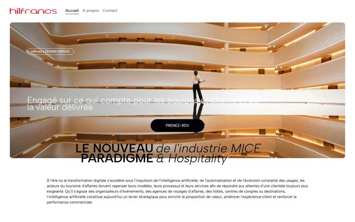 Screenshot of hilfrancs.fr