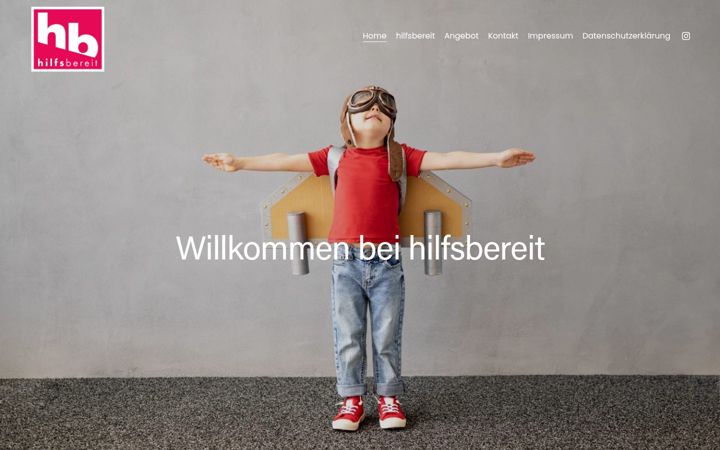 Screenshot of hilfsbereit-bremen.de