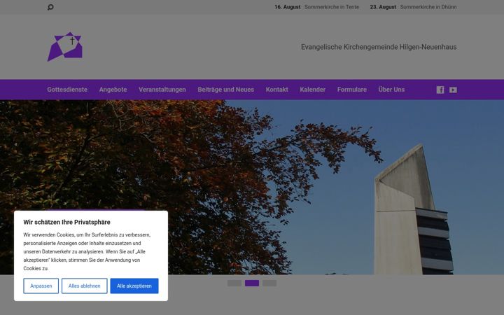 Screenshot of hilgen-neuenhaus.de