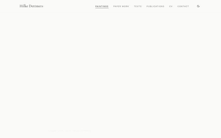 Screenshot of hilkedettmers.de