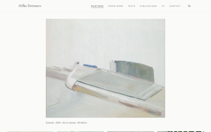 Screenshot of hilkepalm.de