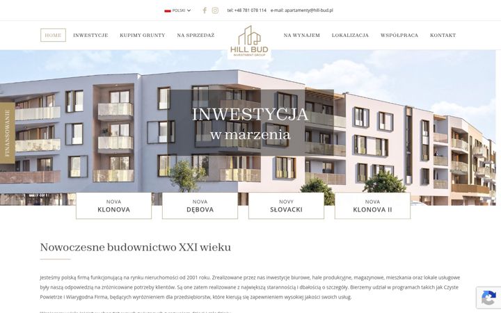 Screenshot of hill-bud.pl