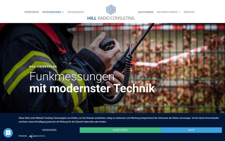 Screenshot of hill-rc.de