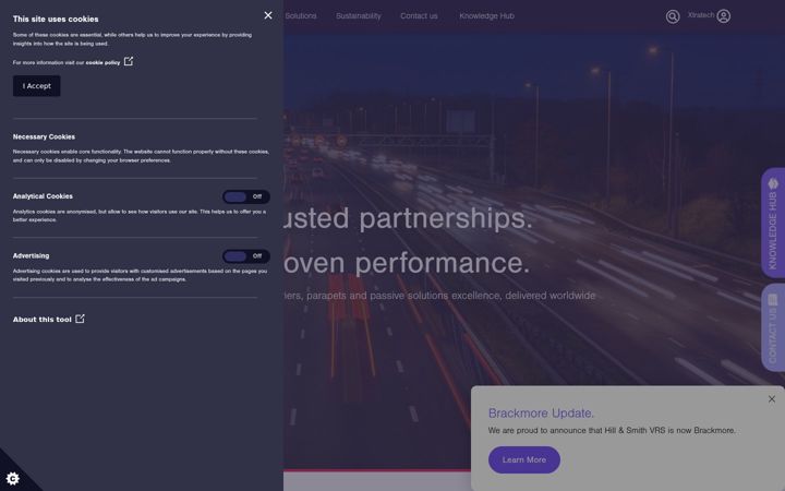 Screenshot of hillandsmithvrs.com