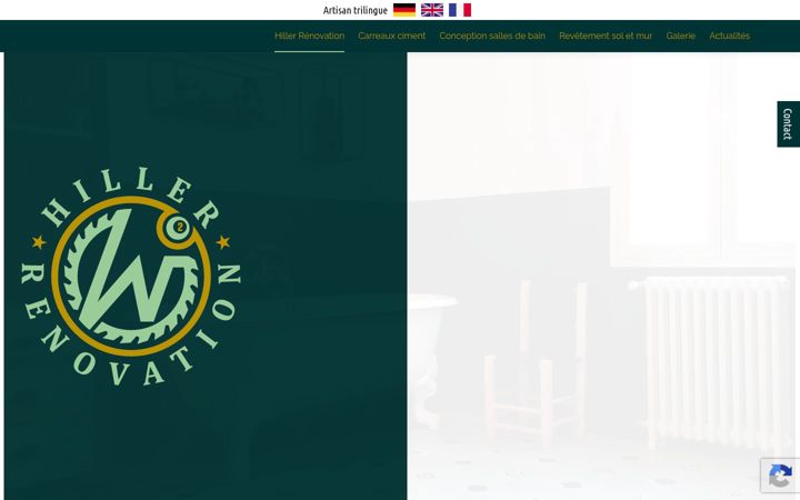 Screenshot of hiller-renovation-arles.fr