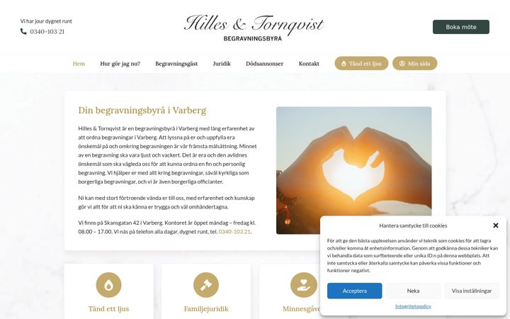 Screenshot of hilles.se