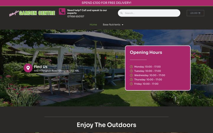 Screenshot of hillingtongardencentre.co.uk
