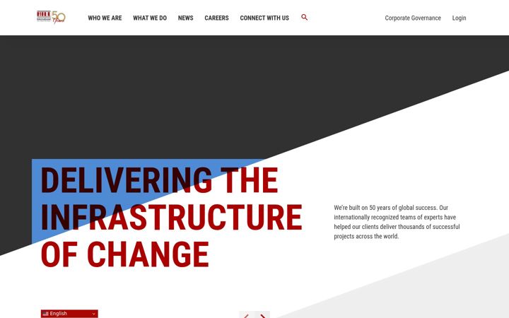 Screenshot of hillintl.com