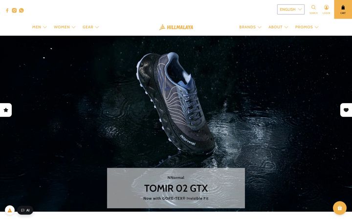Screenshot of hillmalaya.com.hk