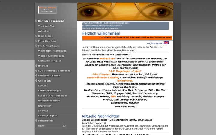 Screenshot of hillschmidt.de