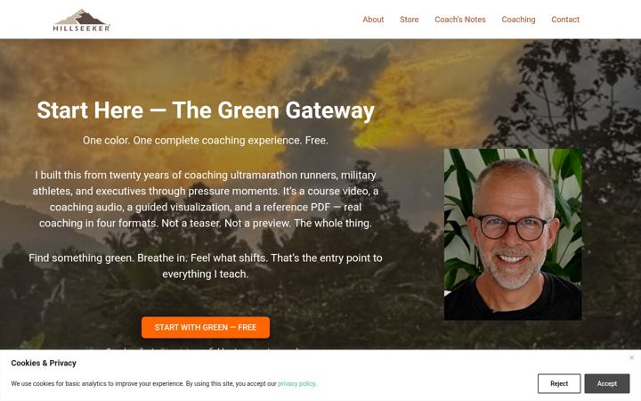 Screenshot of hillseeker.com