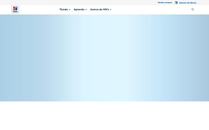Screenshot of hillspet.com.pe