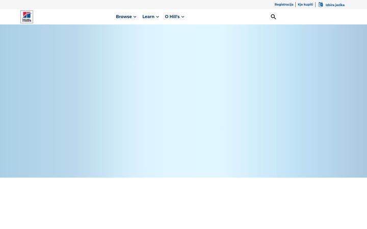 Screenshot of hillspet.si