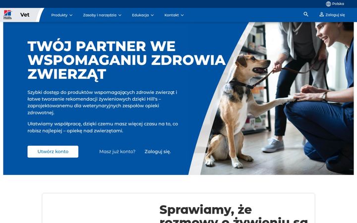 Screenshot of hillsvet.pl