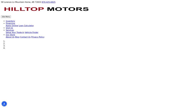Screenshot of hilltopmotors58.com
