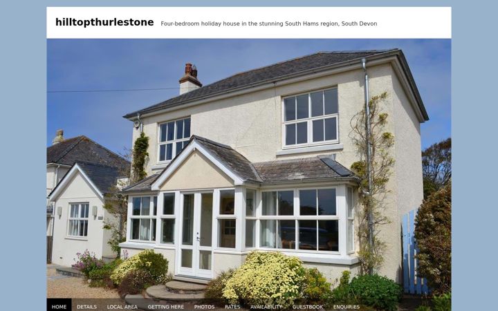 Screenshot of hilltopthurlestone.co.uk