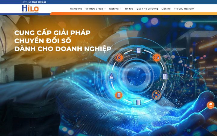 Screenshot of hilo.com.vn