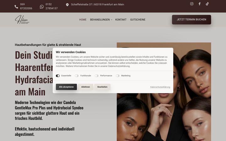 Screenshot of hiloom.de