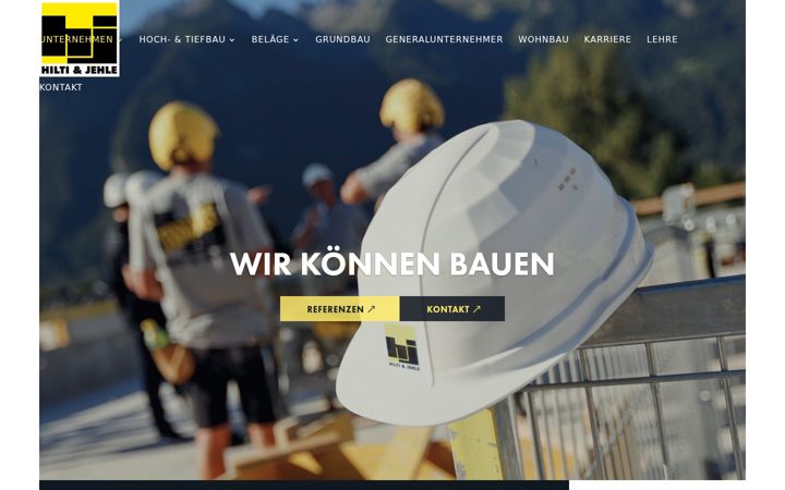 Screenshot of hilti-jehle.at