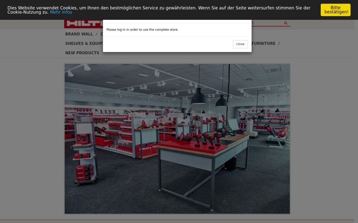 Screenshot of hilti-store-equipment.com