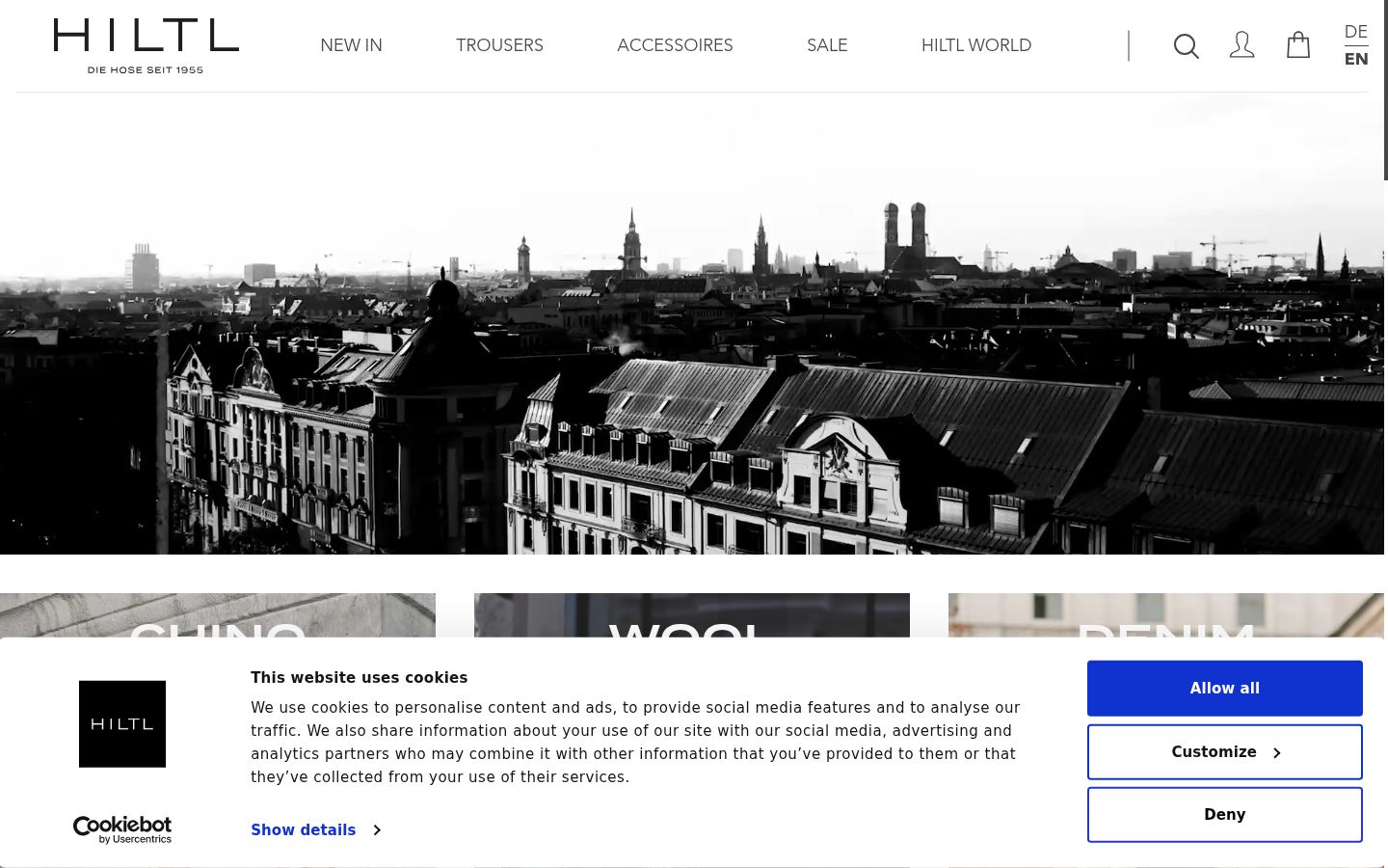 Screenshot tal-banner tal-kunsens muri qabel kwalunkwe interazzjoni