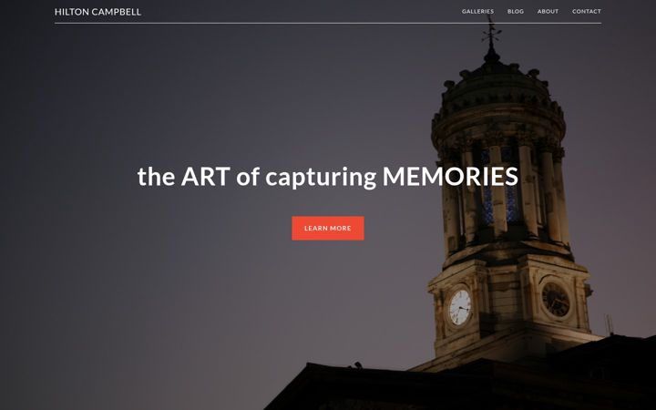 Screenshot of hiltoncampbell.com